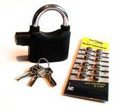 Siren Padlock for Home Security with Alarm Vibration Activated KABRUS