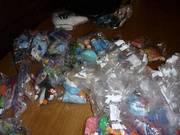 Huge collection of Macdonalds toys in bags